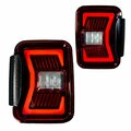 Renegade Led Tail Light Black / Red CTRNG0668-BR-SQ